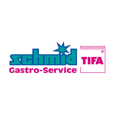 Logo von Schmid Gastro-Service, langjähriger Food-Großhandelskunde von Allgeier inovar.