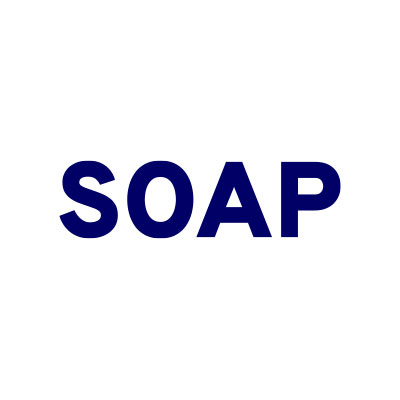 Logo von SOAP für die sichere Datenabfrage für Lösungen von Allgeier inovar.