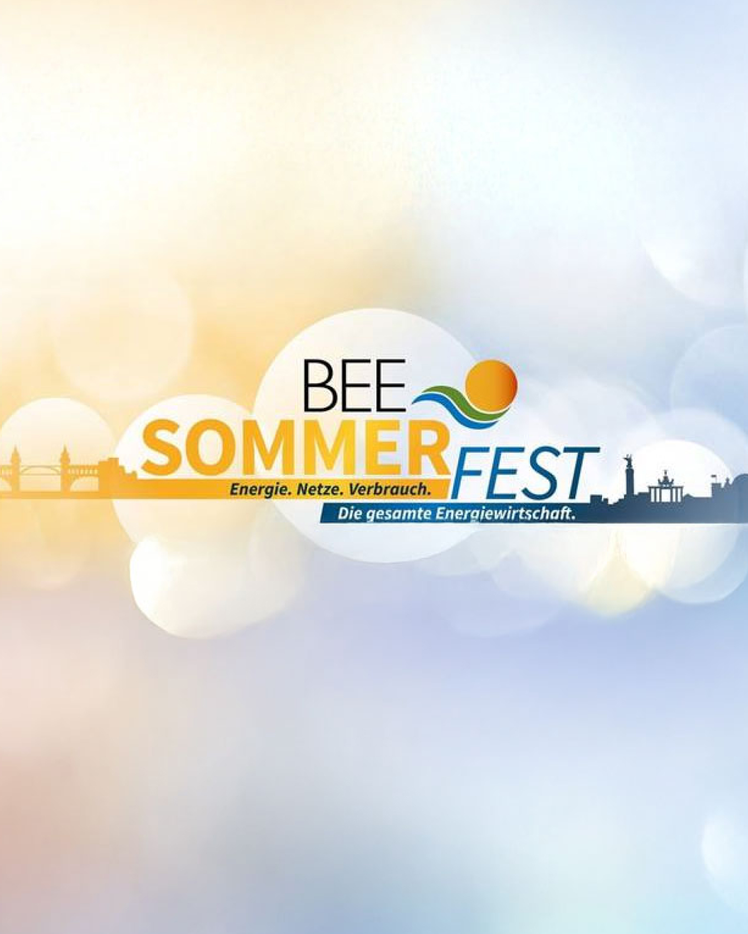 Signet des Bee Sommer Fests, auf dem das AURELO Energiepark Manager Team von Allgeier dabei ist