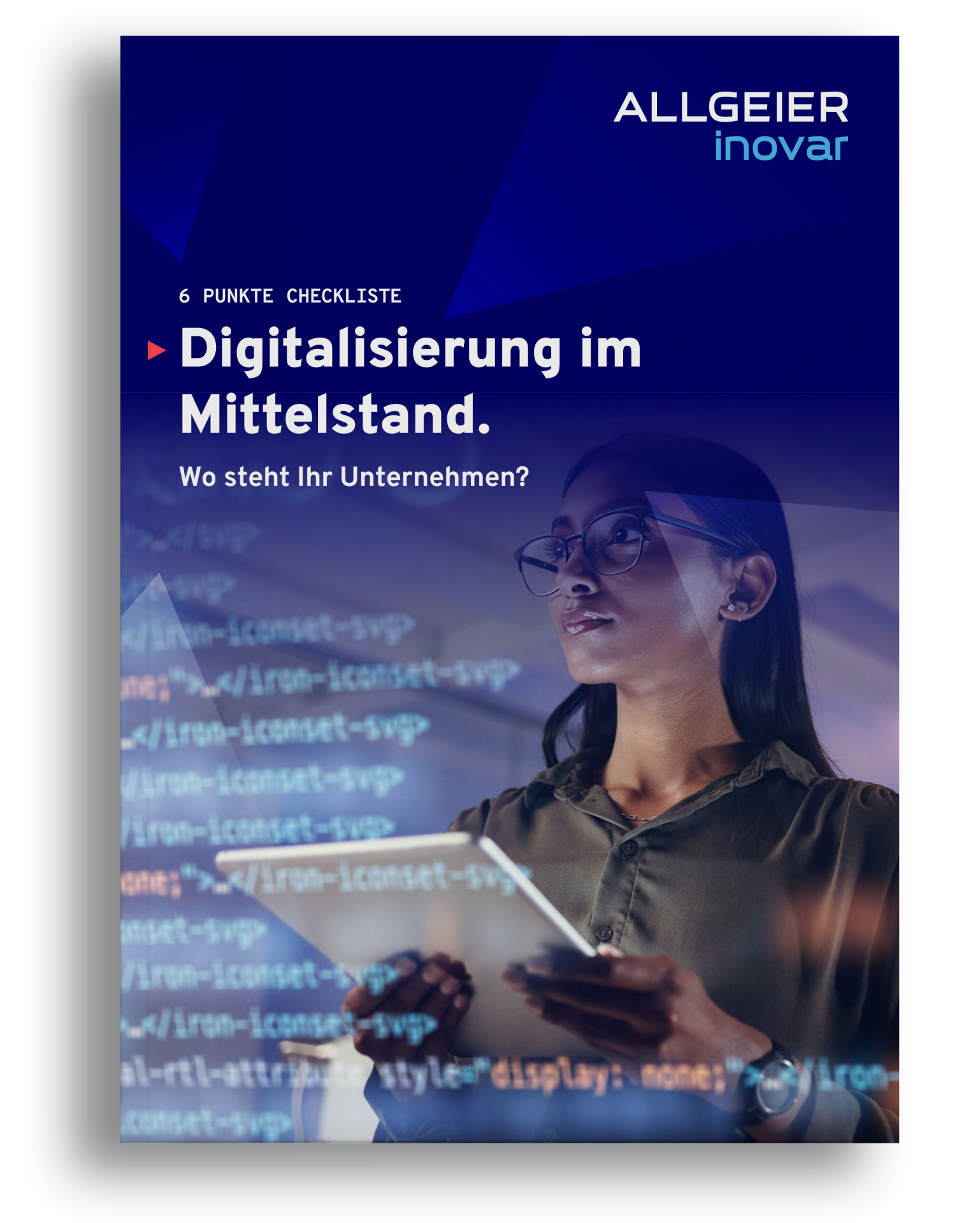 Cover eines Whitepapers zur Studie von Allgeier inovar