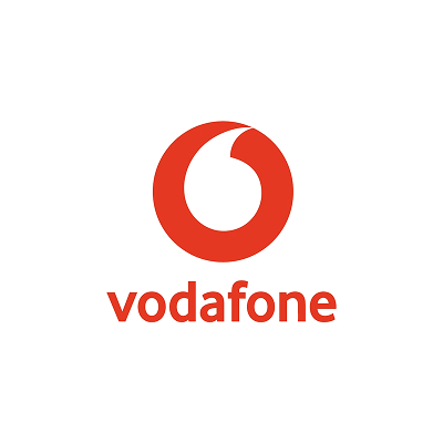 Logo von vodafone.